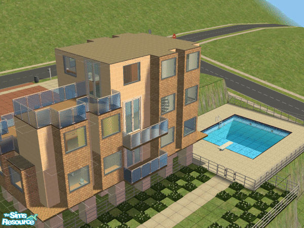 Sims 2 — My Second House by emmauk2003 — This house can capture people\'s imaginations by looking at the style of the