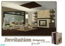 Sims 2 — Invitation by lirunchik — Finally I\'ve completed this set! A new modern livingroom for you. There\'re a lot of