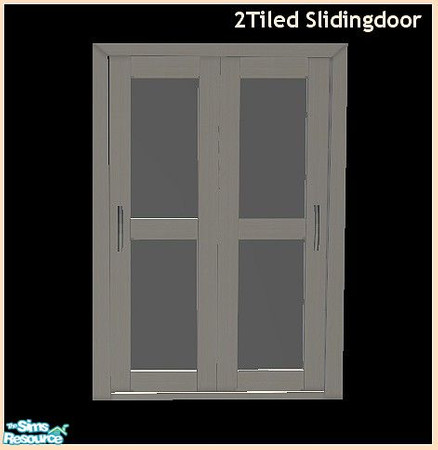 Sims 2 — slidingdoordiagonal (slave) by Angela — A new Buildset with matching doors, windows a fence and Stairs. Can be