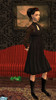 Sims 2 — Gothic maternity clothes by macthekat — I made this dress because I was fustraited not to have any gothic