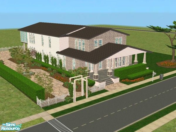 Sims 2 — DeBoer Drive by skagrl7250 — 3 bedrooms, 3 bathrooms, formal living room, formal dining room, family room, pool,
