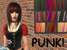 Sims 2 — PUNK! Hair Collection by Warrayfinson — Get your sims punk\'d up with these nine punk hairstyles! Colour and