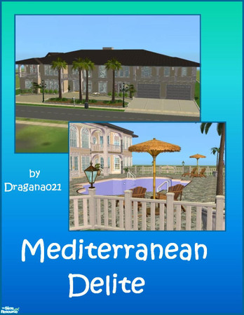 Sims 2 — Mediterranean Delite by Dragana021 — Very spacious house in mediterranean style and has all the benefits that