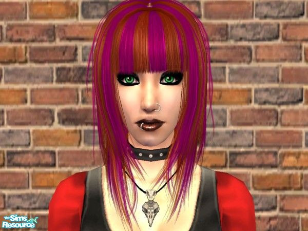 Sims 2 — PUNK! Hair Collection - 9f954aba Punk-09 by Warrayfinson — Get your sims punk\'d up with this awesome,