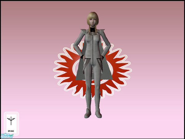 Sims 2 — Claymore Outfit Set - 9 (Alicia) by ProwlerTylo — In a world where humans coexist with creatures called Yoma