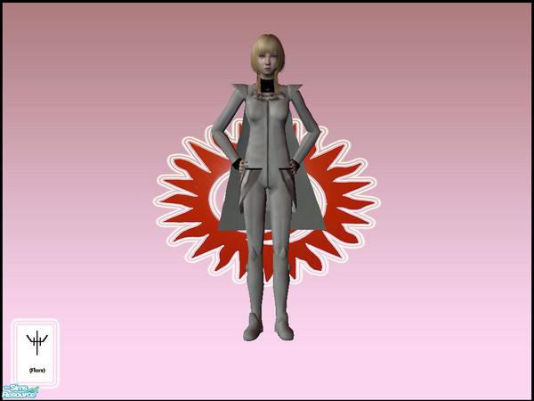 Sims 2 — Claymore Outfit Set - 15 (Flora) by ProwlerTylo — In a world where humans coexist with creatures called Yoma
