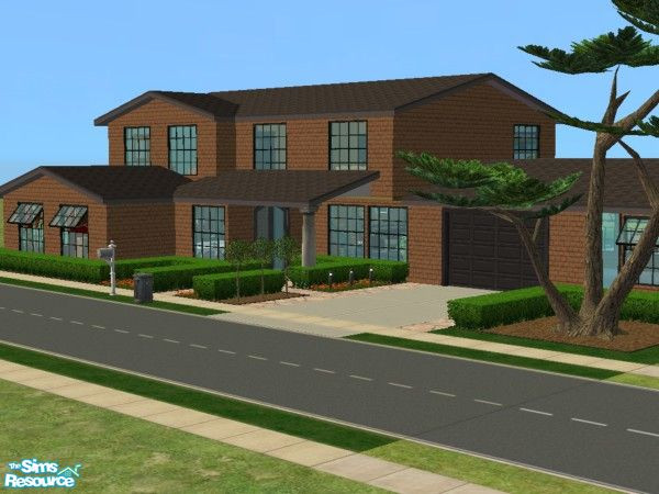 Sims 2 — Ford Drive by skagrl7250 — 3 bedrooms, 3 bahrooms , openfloorplan, garage/workshop.
