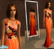 Sims 2 — Bouquet dress by DarkBorderR — Dress.