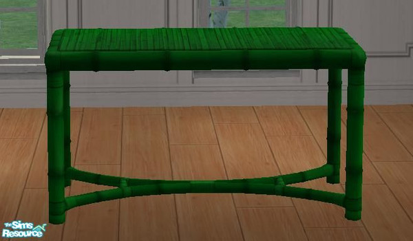 Sims 2 — green kitchen - Green Dining Table by apemassie — :)