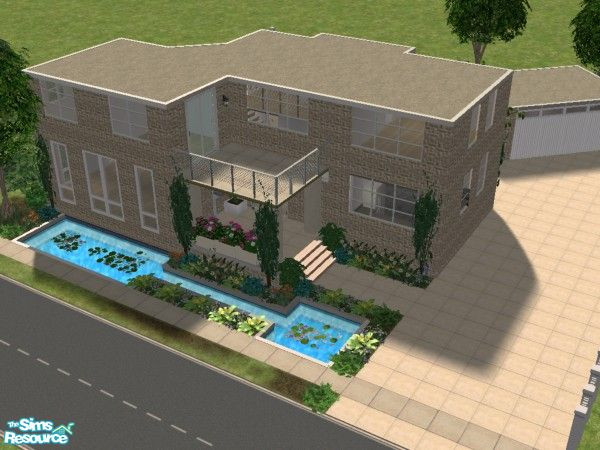 Sims 2 — 88 Gateway Drive by mightyfaithgirl — This spacious modern home is full of unique charm and comes comes complete