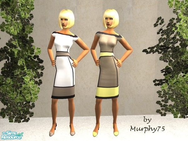 Sims 2 — Chocolate Frost - SR2 by Murphy75 — New fashionable spring/summer dresses for female adult sims! Enjoy!