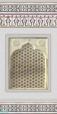 Sims 2 — Taj - Stucco #11 by senemm — A detailed and glistening indian architecture set inspired by Udaipur\'s well-known