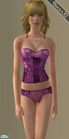 Sims 2 — Be my Valentine - rec 2 - purple by Birba32 — 