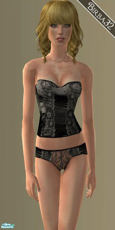 Sims 2 — Be my Valentine - rec 2 - black by Birba32 — 