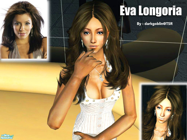 Sims 2 — Eva Longoria by darkgoblin — I love Desperate Housewives,and I love Gaby more!So I think Eva is sooooo sexy,then