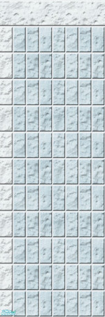 Sims 2 — Studio K Vertical Brick 04a - Frost by StudioKhagerks — 