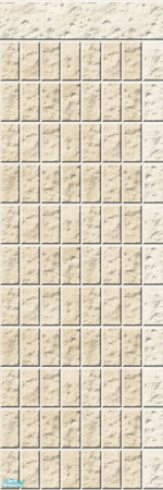 Sims 2 — Studio K Vertical Brick 04b - Oyster by StudioKhagerks — 