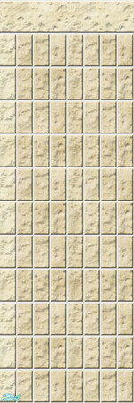 Sims 2 — Studio K Vertical Brick 04a - Honey by StudioKhagerks — 