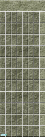 Sims 2 — Studio K Vertical Brick 04b - Moss by StudioKhagerks — 