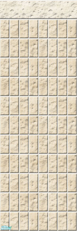 Sims 2 — Studio K Vertical Brick 03 - Oyster by StudioKhagerks — 