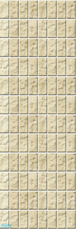 Sims 2 — Studio K Vertical Brick 02a - Honey by StudioKhagerks — 