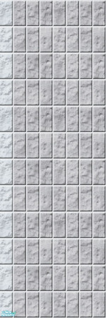 Sims 2 — Studio K Vertical Brick 02a - Grey by StudioKhagerks — 