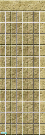 Sims 2 — Studio K Vertical Brick 04b - Dark Sand by StudioKhagerks — 