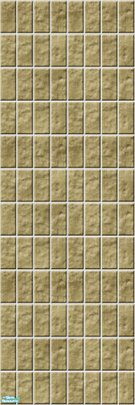 Sims 2 — Studio K Vertical Brick 01 - Dark Sand by StudioKhagerks — 