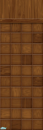 Sims 2 — Studio K Woodblock - Special Walnut by StudioKhagerks — 