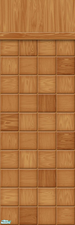 Sims 2 — Studio K Woodblock - Puritan Pine by StudioKhagerks — 