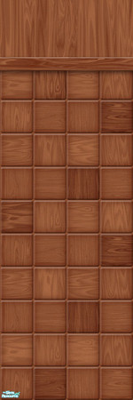 Sims 2 — Studio K Woodblock - Toffee by StudioKhagerks — 