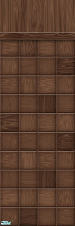 Sims 2 — Studio K Woodblock - Jacobean by StudioKhagerks — 