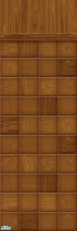 Sims 2 — Studio K Woodblock - Aged Oak by StudioKhagerks — 