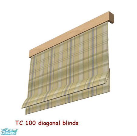Sims 2 — TC 100 Nostalgic Celebration - Blinds Diagonal by H3wwy — Contradiction in terms? I joined the TC group when the