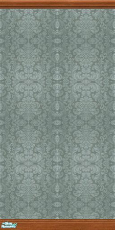 Sims 2 — Damask Collection - Dc - Silver Mwsbc by Anarial — This wallpaper is part of the Damask Collection set, and was