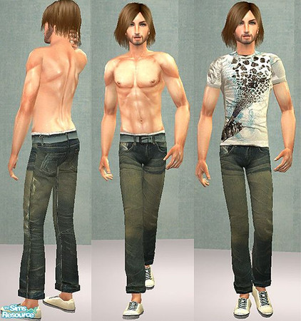 Sims 2 — openhouse AM SPRING by openhousejack — two outfits for Male Sims for summer and spring. A new mesh