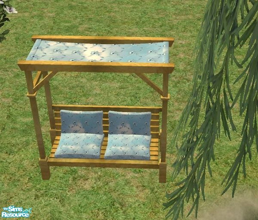 Sims 2 — TC 130 - Mountain Retreat Loveseat by susilein — A Recolor of the Mountain Retreat Loveseat from Holy Simoly for