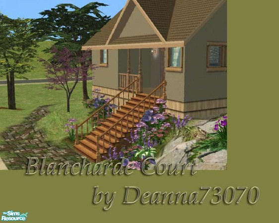 Sims 2 — Blancharde Court by DEANNA73070 — Perfect family home for your sims.