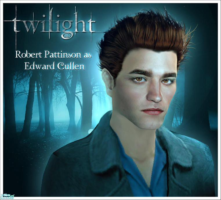 The Sims Resource - Robert Pattinson as Edward Cullen