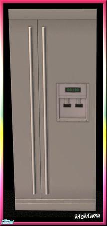 Sims 2 — NK Coldinator Fridges - Light Grey by MoMama — A stylish refrigerator in Light Grey.