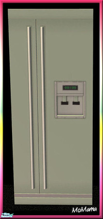 Sims 2 — NK Coldinator Fridges - Sea Green by MoMama — A stylish refrigerator in Sea Green.
