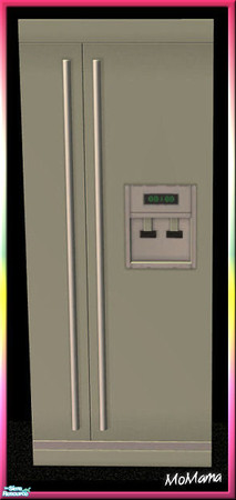 Sims 2 — NK Coldinator Fridges - Drab Green by MoMama — A stylish refrigerator in Drab Green.