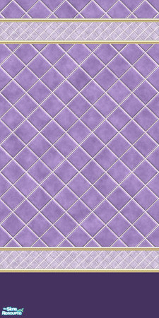 Sims 2 — MRC Lavender Bathroom Tile Wall by MidnightRose — Lavender tiled wall