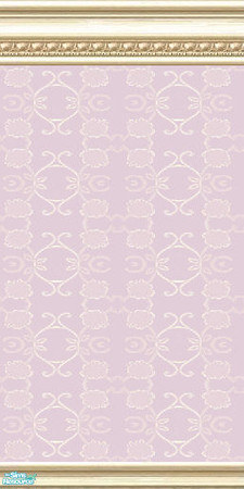 Sims 2 — jsf2PLELittlePrincessPinkPattern by jsf —  ParkLane mouldings hold cashcraft\'s Little Princess patterned