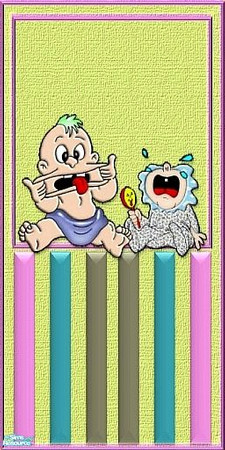 Sims 2 — Wallpaper Set-9-3 by TugmeL — Wallpaper-9/3, Cost:5