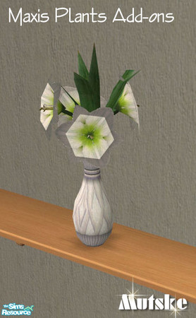 Sims 2 — Maxis Plants Add-ons - Lilievase by Mutske — 