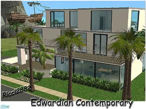 Sims 2 — Edwardian Contemporary by TheNumbersWoman — This is a lovely home big enough for a large family or just for use
