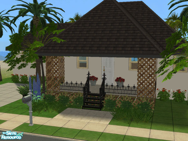 Sims 2 — Oceanroad 1 by DocDream — This nice small beach house is ideal for a couple. You can also use it as a vacation