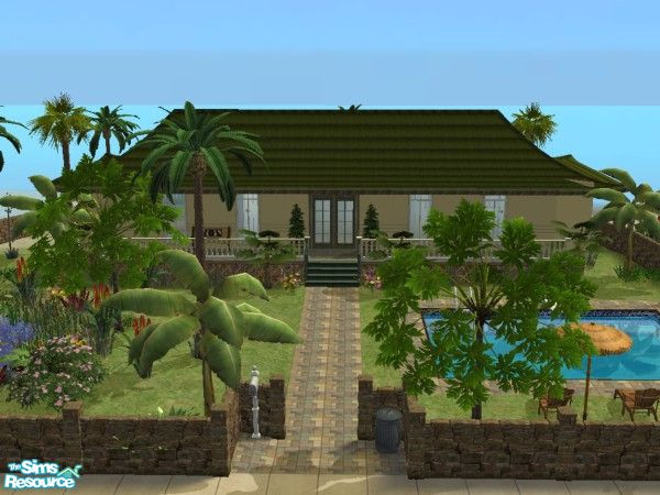 Sims 2 — Beach Lane 3 by maxi king — A nice home to relax!Enjoy!