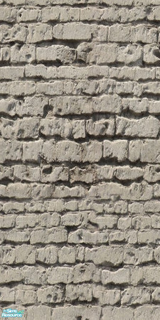 Sims 2 — Natural Old Stone Set - Wall 01 by ayyuff — Cost:2